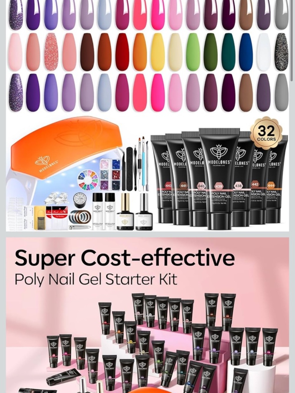 NWT - Modelones Polygel Nail Kit - Picture 2 of 9
